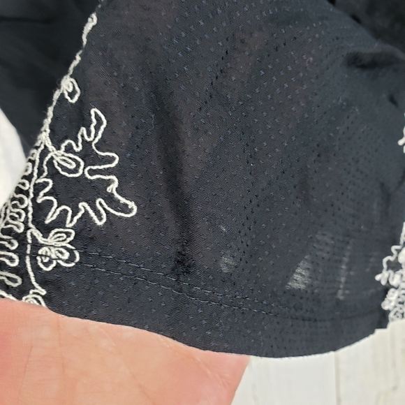 Lucky brand cute black top size small - Picture 3 of 12